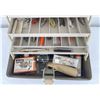 Image 3 : Vintage Fishing Tackle Box and Contents