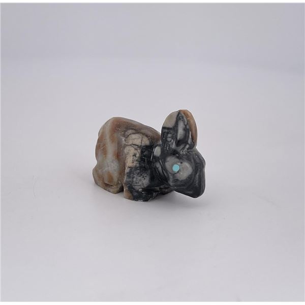 Zuni Indian Carved Stone Rabbit Fetish