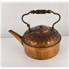 Antique Copper Tea Pot Kettle