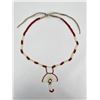 Image 3 : Ute Indian Porcupine Quill Necklace