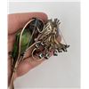 Image 3 : Mid Century Sterling Silver Flower Brooches
