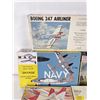 Image 4 : Collection of Vintage Airplane Model Kits