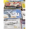 Image 8 : Collection of Vintage Airplane Model Kits
