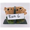 Image 5 : Cast Iron Pig Bookends