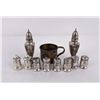 Image 1 : Sterling Silver Salt and Pepper Shakers