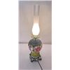 Image 1 : Painted Glass Gone with the Wind Lamp Base
