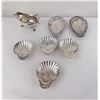 Image 1 : Antique Silver Plate Seashell Dishes