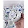 Image 9 : Blue and White Delft Tea Set