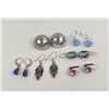 Image 1 : Group of Sterling Silver Earrings