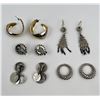 Image 2 : Group of Sterling Silver Earrings