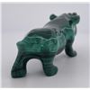 Image 3 : African Malachite Rhino Carving