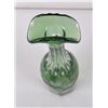 Image 3 : Antique Bohemian Cut to Clear Green Decanter