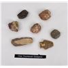 Image 1 : Flint Thumbnail Scrapers Indian Artifacts