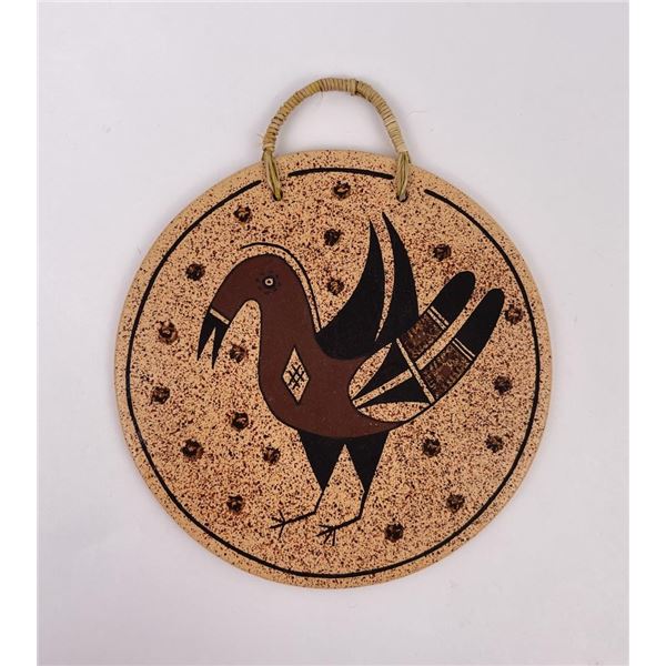 Gwen Setalla Hopi Indian Pottery Plaque Tile