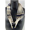 Image 1 : Plains Native American Indian Bone Necklace