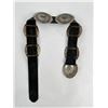 Image 3 : Navajo Sterling Silver Turquoise Concho Belt