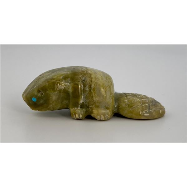 Fred Weekoty Zuni Carved Beaver Fetish