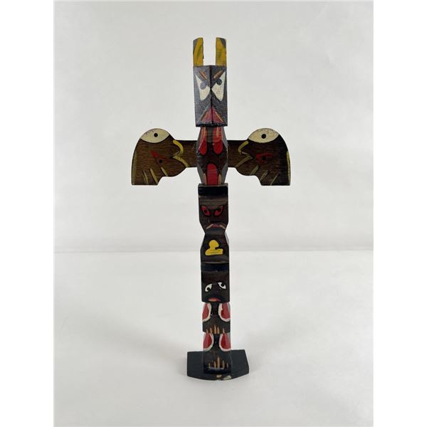 Northwest Coast Haida Indian Totem Pole