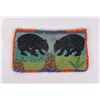 Plateau Indian Beaded Bear Panel