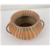 Image 1 : Native American Indian Sweetgrass Basket