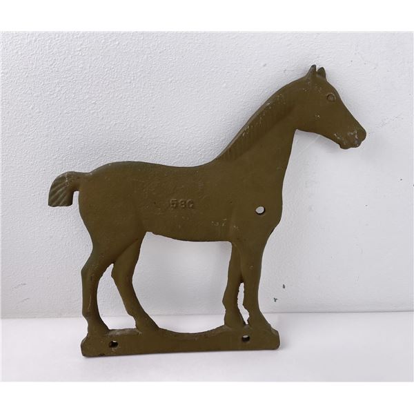 Antique Cast Iron Dempster Horse Windmill Weight