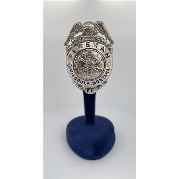 Antique Missoula Montana Department Badge