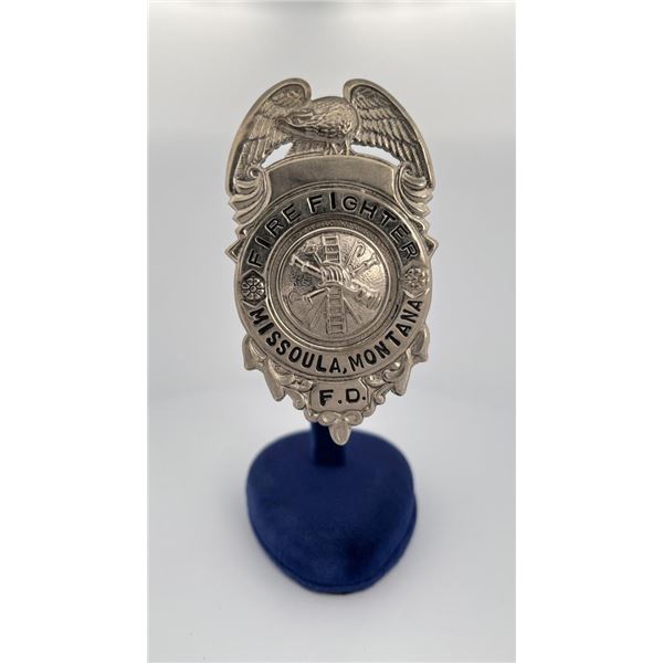 Antique Missoula Montana Department Badge