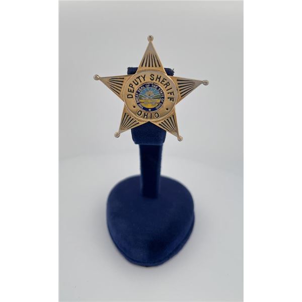 Deputy Sheriff Ohio Star Police Badge