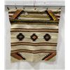 Image 2 : Navajo Indian Saddle Blanket Rug