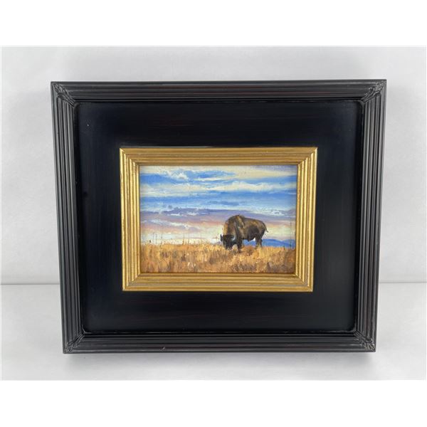 Colter May Montana Buffalo Painting