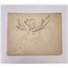 Image 1 : Philip Russell Goodwin Bull Moose Pencil Drawing