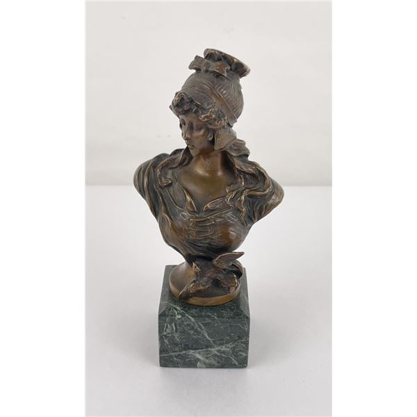 French Art Nouveau Bronze Maxim