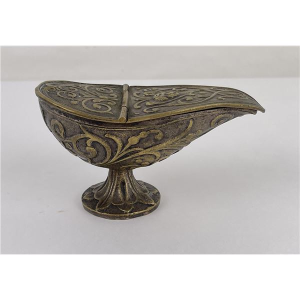 Antique Brass Incense Boat