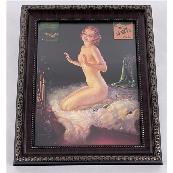 Pin Up Girl Print Montana