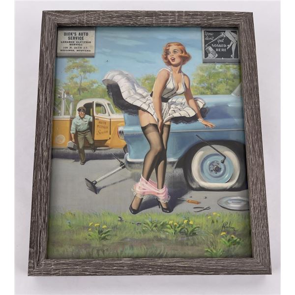 Pin Up Girl Print Montana