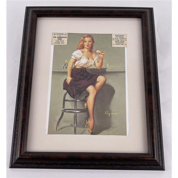 Pin Up Girl Print Montana
