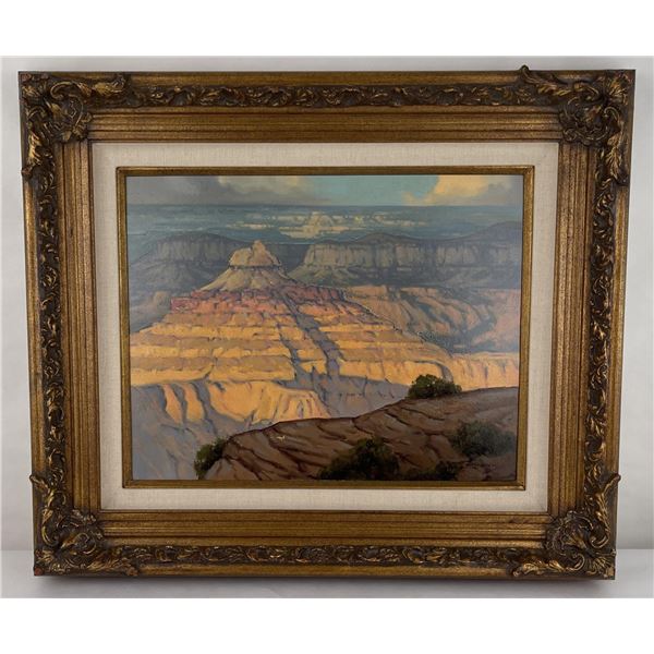Robert Leroy Knudson Grand Canyon Oil Painting