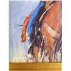 Image 2 : Sean Wu Oil on Canvas Cowboy Painting
