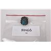 Image 4 : Navajo Turquoise Sterling Silver Ring