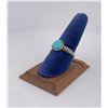 Image 1 : Michael Dawkins Turquoise Sterling Silver Ring