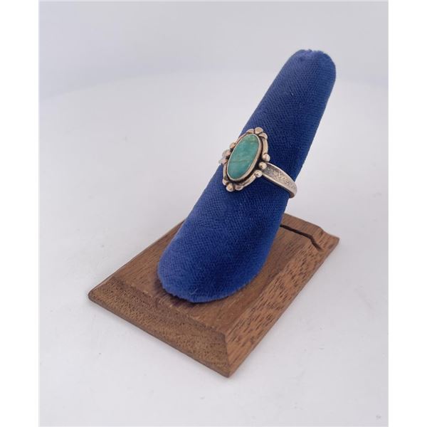 Navajo Bell Trading Post Sterling Silver Ring