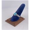 Image 1 : Turquoise Sterling Silver Ring
