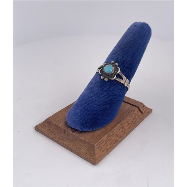 Navajo Bell Trading Post Sterling Silver Ring