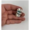 Image 4 : Israel Turquoise Sterling Silver Ring