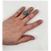 Image 5 : Turquoise Sterling Silver Ring