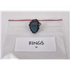 Image 4 : Navajo Turquoise Sterling Silver Ring
