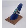 Image 1 : Turquoise Sterling Silver Ring