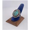 Image 1 : Navajo Turquoise Sterling Silver Ring