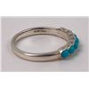 Image 3 : Turquoise Sterling Silver Ring