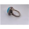 Image 3 : Turquoise Pearl and Sterling Silver Ring